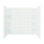 Ensemble 54" H x 44" D Three Panel Shower Wall