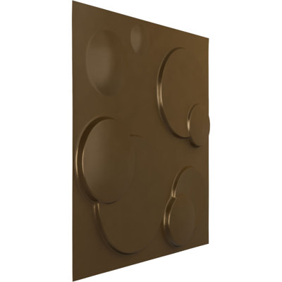 Panneau mural décoratif 3D FinuraWall l 19 5/8 po x H 19 5/8 po, UltraCover (couvre 2,67 pieds carrés)