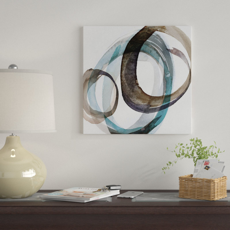 « overture ii », impression sur toile, H 26 po x l 26 po x P 1,5 po, Pas de tapis, Toile tendue