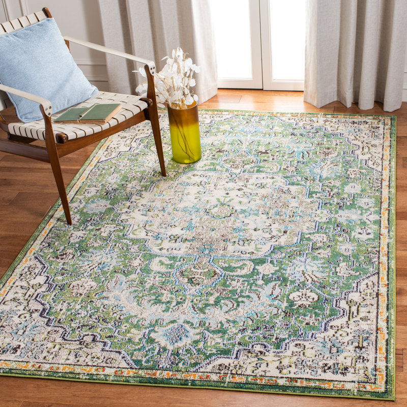 Wisner Oriental Area Rug, Rectangle 122 x 183 cm