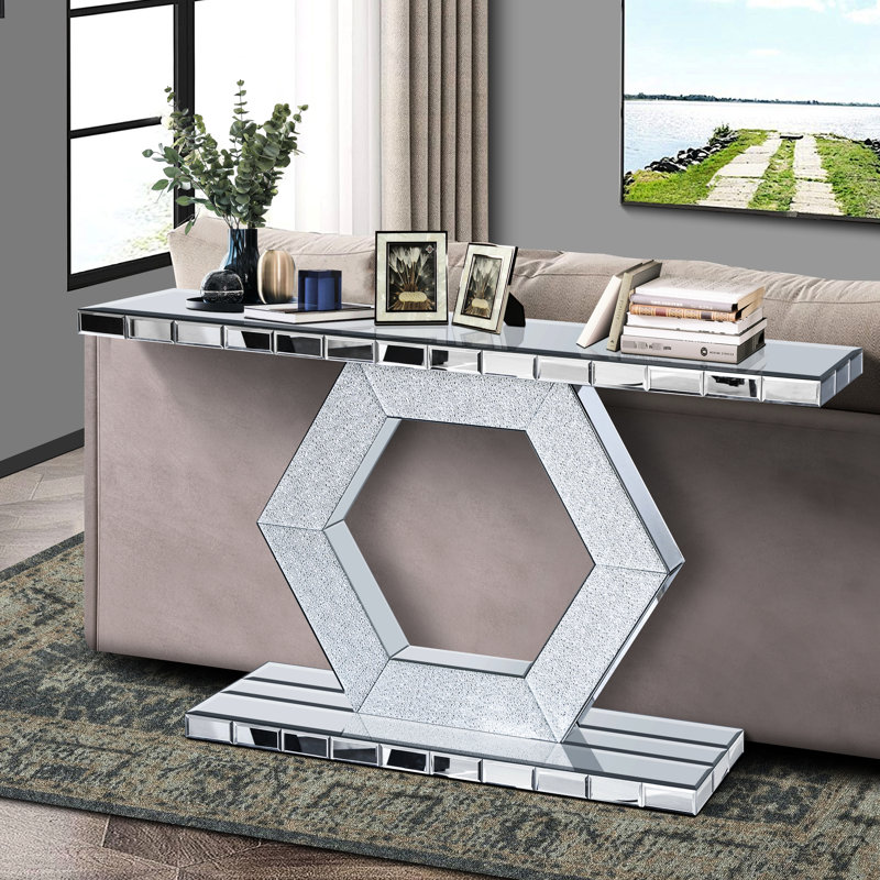 Console à miroir en cristal Sparkling