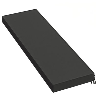 Coussin de banc d'extérieur 60 po x 18 po x 3 po Coussins de siège intérieur et extérieur