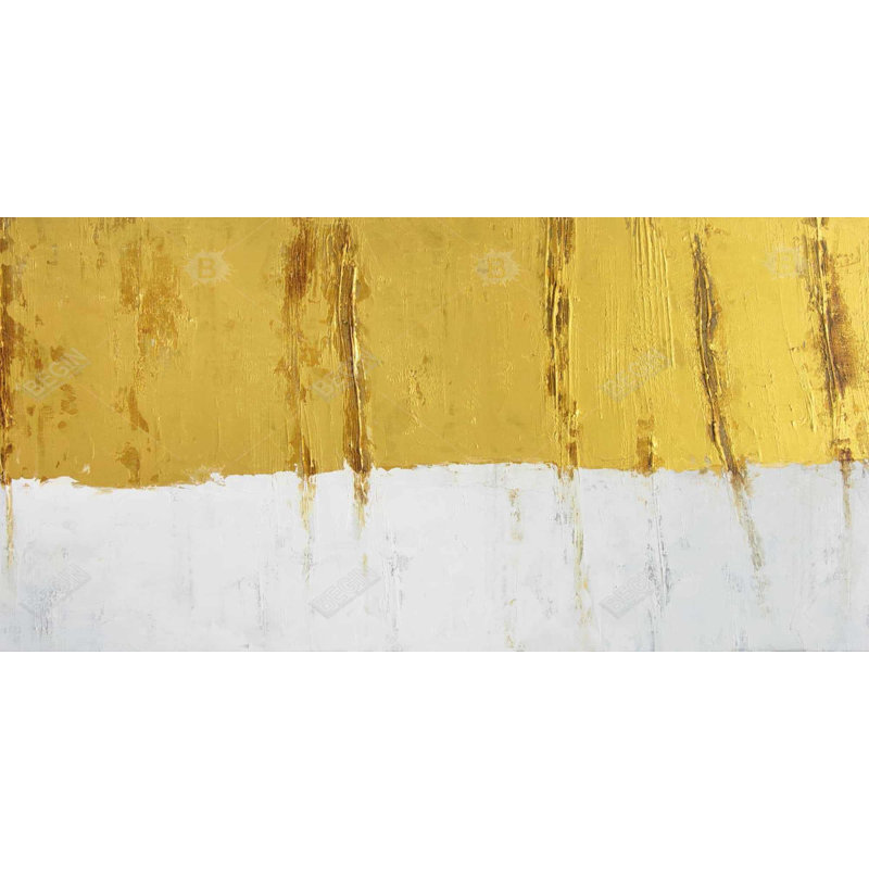 Golden stripe - 15.75"x31.50" Desk mat