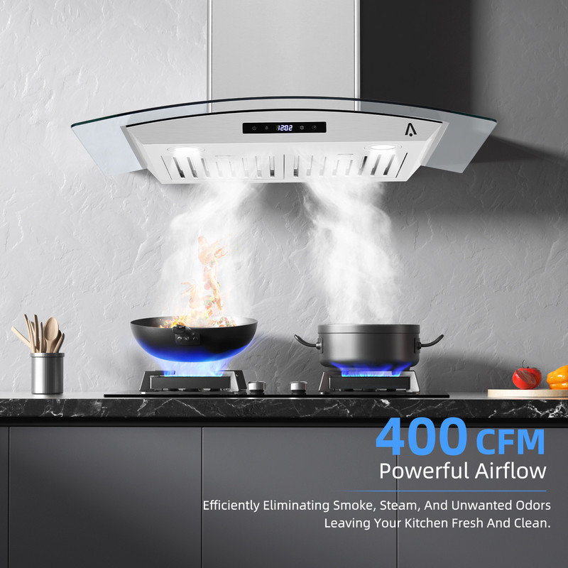 Hotte Sangdo 400 avec lumière incluse