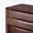 Modern Walnut Five-Drawer Chest
