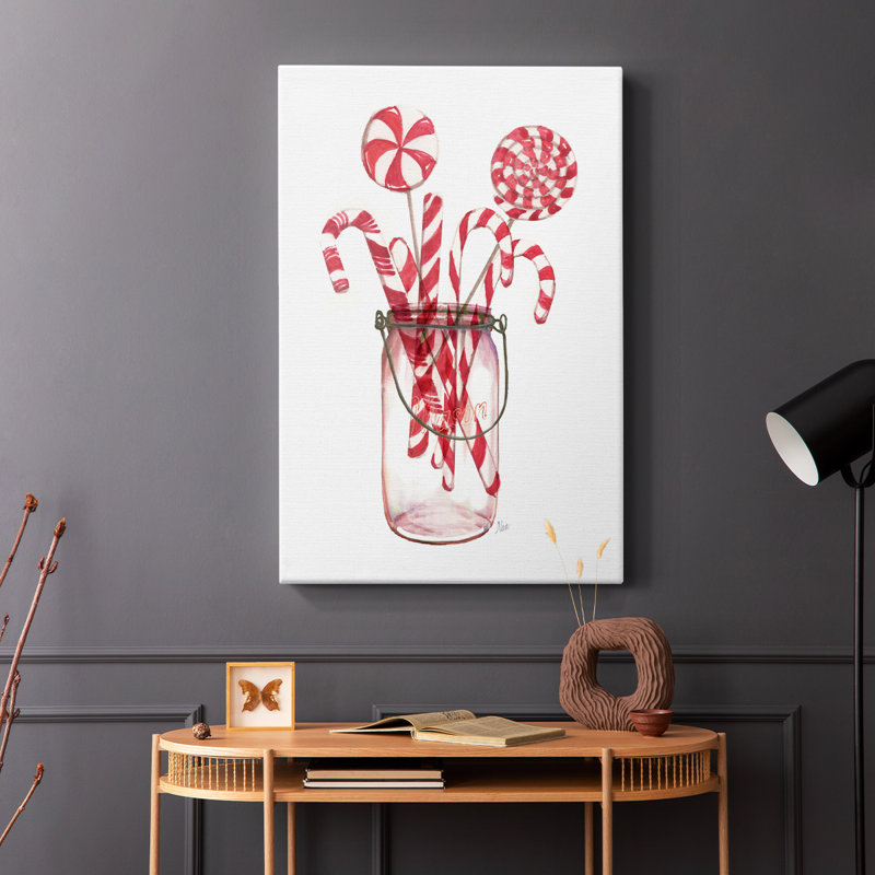 Gâteries à la menthe poivrée - Cavas enveloppés de galerie, H 36 po x l 24 po