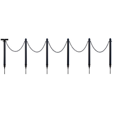 VIP Crowd Control 38'' H x 2.5'' W Plastic Stanchion System