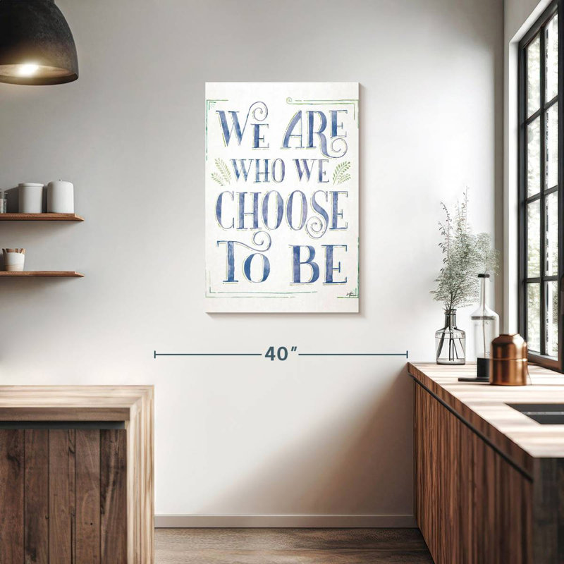 Tergel «We Are Who We Select To Be I», H 36 po x l 24 po