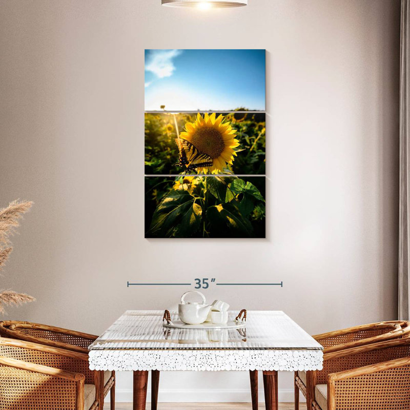 Harnek Sunflower Love, 45" H x 28" W