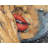 Shushing Lips Closeup Braided Polyester Placemat | Home Decor