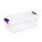 Sterilite 6 Quart Plastic ClearView Latch Box Storage Container Tote, 48 Pack