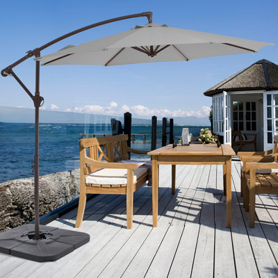 Hawkinsville 120'' Cantilever Umbrella