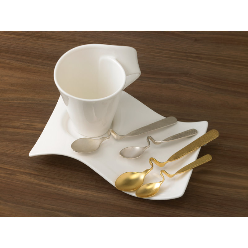 Villeroy & Boch New Wave Teaspoon, Gold
