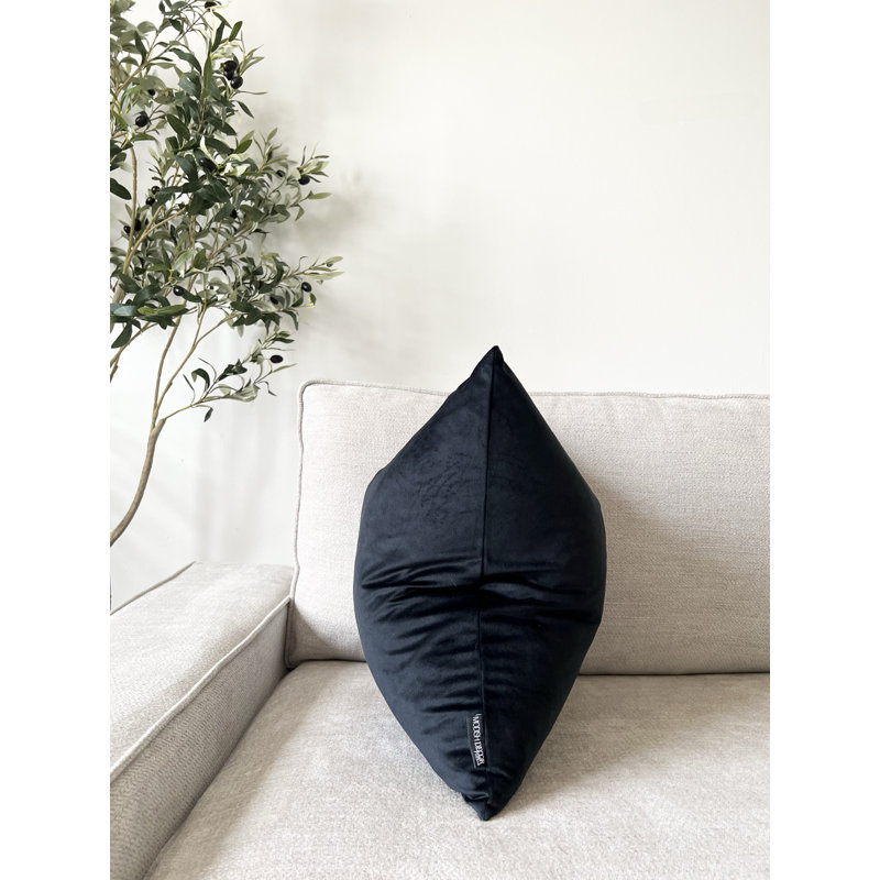 Velvet Pillow Cover, 18"H x 18"W
