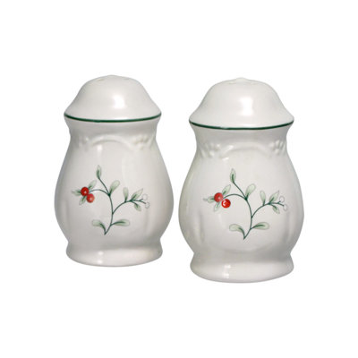 Ensemble d’agitateur en sel pfaltzgraff & poivre Winterberry