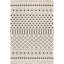 Tapis imitation cachemire à rayures géométriques-115294292