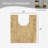 Classy Absorbent Cotton Soft Contour Rug-2064580815