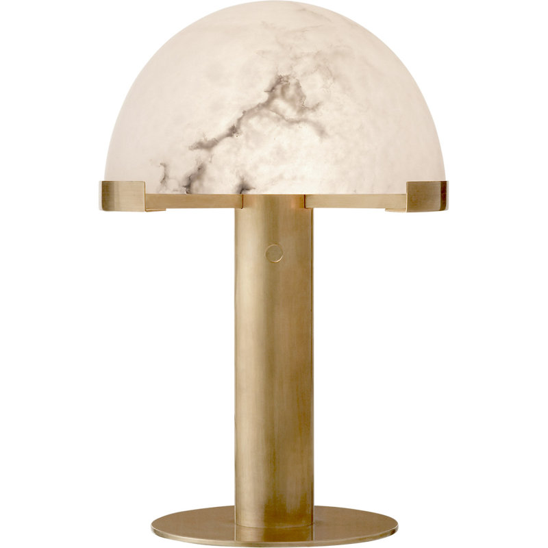 Kelly Wearstler Melange Table Lamp, Antique-Burnished Brass, 23" H x 16.25" W x 16.25" D