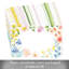 Napperons en papier 24 feuilles Watercolor Florals