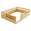 Structure de lit plateforme en bois avec rails hauts et tablette de rangement-1918246-1918244