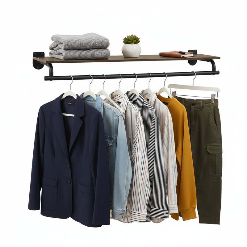 Portant à vêtements 42,9 po