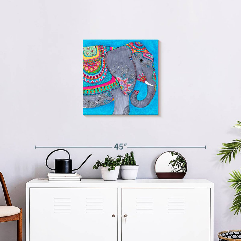 Brampt Jungle Safari couleur III, H 20 po x l 20 po