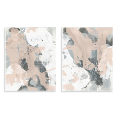  "Beige et gris", ensemble de plaques murales par June Erica Vess