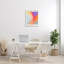«Vivid Light Flare Motif Simple Photo Frame» par Victoria Barnes sur toile-382903793