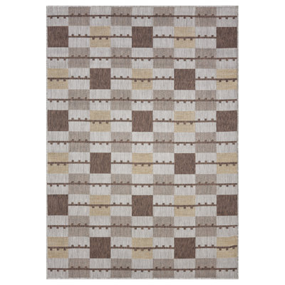 Tillee Power Loomed Polypropylene Indoor/Outdoor Rug