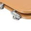 Harbour Housewares - Wooden Soft Close Toilet Seat - Beech