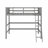 Solid Wood Loft Bed With Ladder