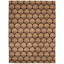 Tapis unique brun foncé en laine noué à la main de style nouvel âge de 18 pi 10 po x 13 pi 10 po pako New Age