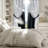 Double Layer Blackout Curtains With Ruffle Sheer Overlay - Princess Style Room Darkening Drapes For Kids Bedroom, Living Room, And Nursery Decor-436123951-436124113