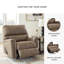 Faux Leather Recliner-360171474