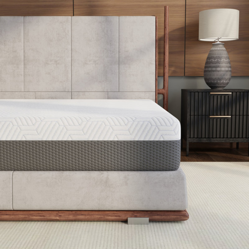 Matelas ferme avec housse de refroidissement, Très grand californien, 10"