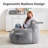 Adult Oversized Cat-shaped Beanbag Chair-466721311