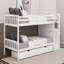Lit simple superposé simple / double avec tablettes et tiroirs-947129397