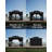 Hardtop Gazebo with Double Metal Roof, Aluminum Frame & Netting for All Weather Outdoor Use-119332026