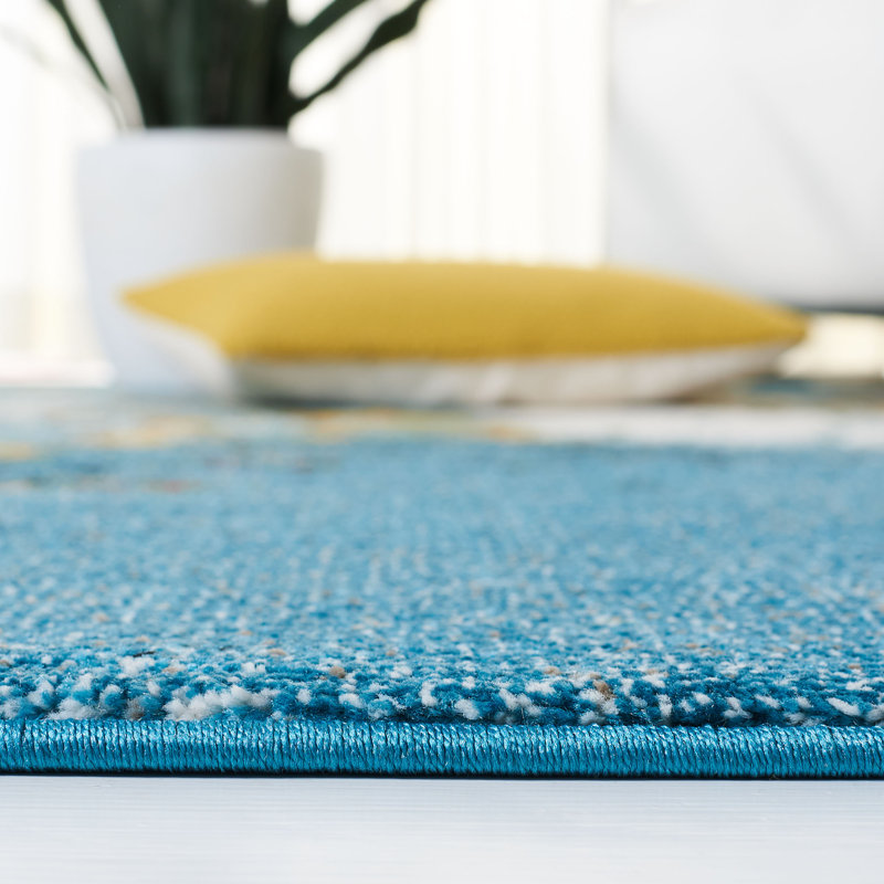 Jaxen Performance Abstract Rug, Runner 2'3" x 12'