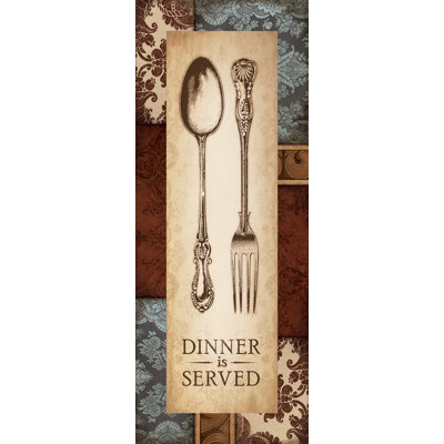Dinner Is Served Cool - Painting Print