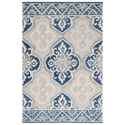 Empris Hand Tufted Wool Geometric Rug
