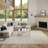 Ebern Designs Reimann Ivory Modern Indoor Rug-664537216