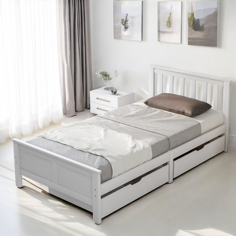 Hartwick Bed, Single (3'), White