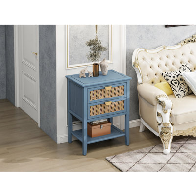Table de chevet polyvalente en bois de style moderne pour chambre à coucher et salon