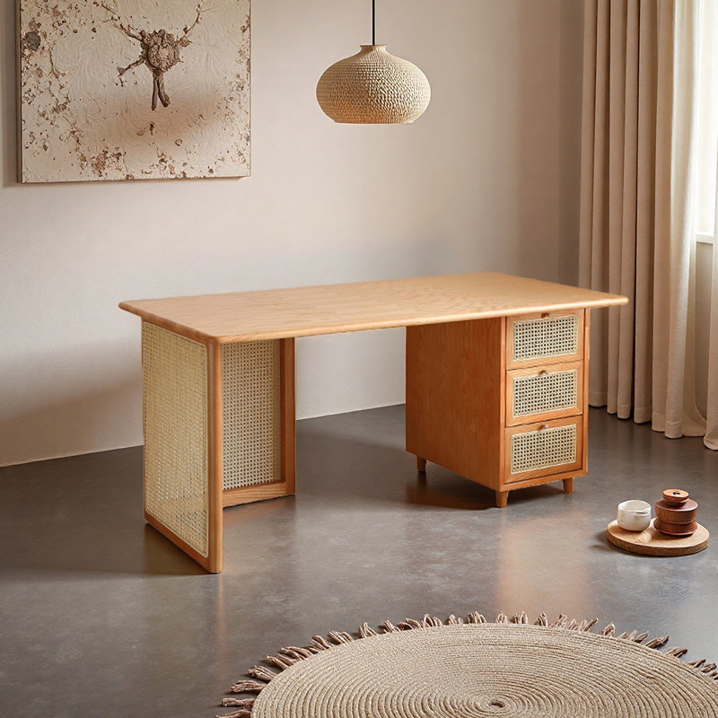 Bureau d'écriture Bryner, H 29,53 po x l 62,99 po x P 31,5 po