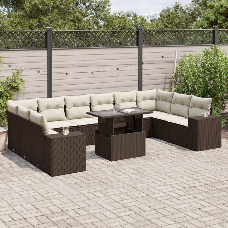 Ensemble de canapé de jardin Vidaxl