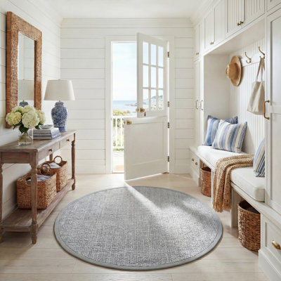 Tapis en jute tissé à la main Ame
