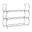 Tabletop Wine Bottle Rack Silver