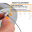 URBNLIVING 3 - Light Grey Single Pendant