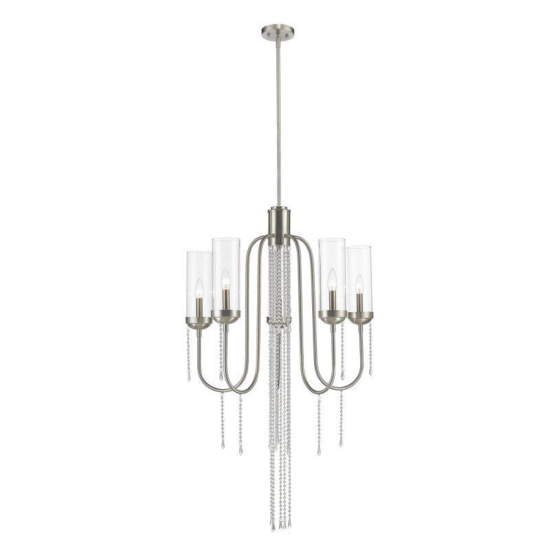 Liara 5 - Light Dimmable Tiered Chandelier